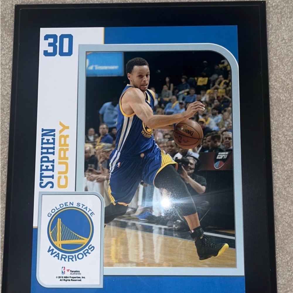 Stephen Curry Plaque